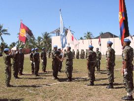 Japan's GSDF takes over from Pakistan in E. Timor PKOs